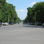 Московская улица с перекрестка Кривопустенко