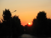 Рассвет над проспектом Платовским