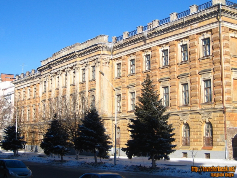Корпус Новочеркасского Аграрного техникума, ранее Мариинская женская гимназия, улица Атаманская