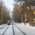 Трамвай на Богдана Хмельницкого