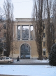 Общежитие НГМА, угол Баклановкого и 26 Бакинских комиссаров