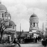 Александро-Невская церковь. Вид из Александровского сада