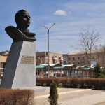 Памятник Ю.А. Гагарину. Пр. Баклановский