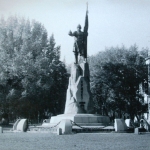 Памятник Ермаку. 11 октября 1990 г.