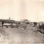 1930е. Вид на главный корпус НПИ из дворов на ул. Просвещения.