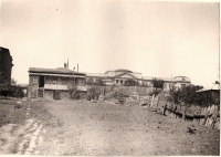 1930е. Вид на главный корпус НПИ из дворов на ул. Просвещения.