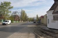 Улица Гагарина перед магазином Дорожный