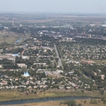 Вид с воздуха на Хотунок