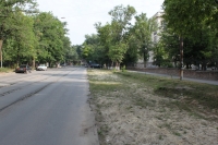 Строительство парковки на ул. Богдана Хмельницкого