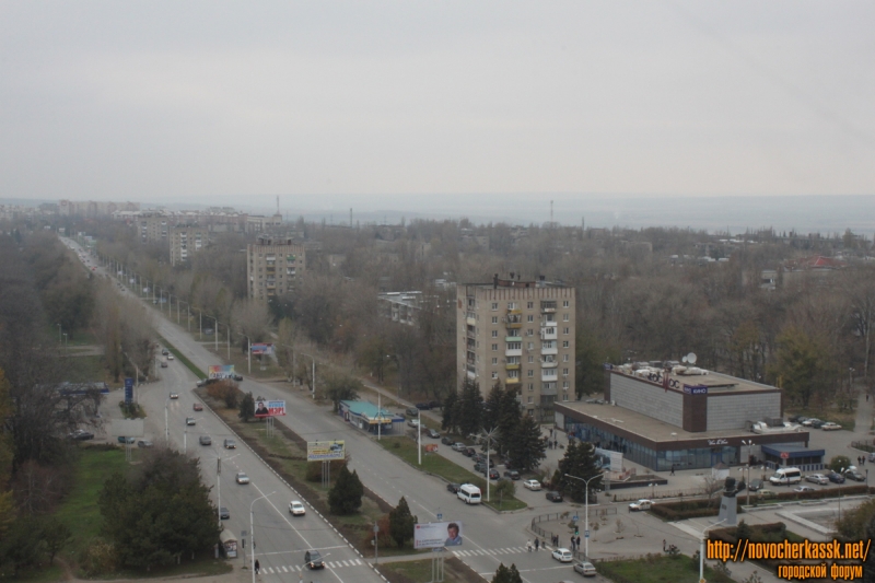 Проспект Баклановский вдоль рощи и Черемушек