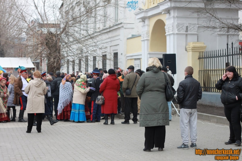 Празднование масленицы в Новочеркасске