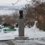 Памятник Митрофану Борисовичу Грекову. Улица Грекова, 124