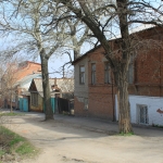 Улица Островского. Вид с улицы Щорса