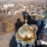 Купола собора в Новочеркасске