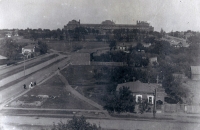 Вид на здание кадетского корпуса с угла Троицкая-Михайловская