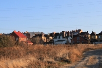 Дома на Буденновской между Багряным и Вешенским переулком