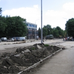 Ремонт улицы Московской, 2005 год