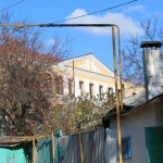 Школа №2. Вид с улицы Михайловской