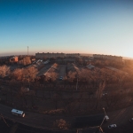 Вид на Новочеркасск с Баклановского, 100. 6 ноября 2014 года