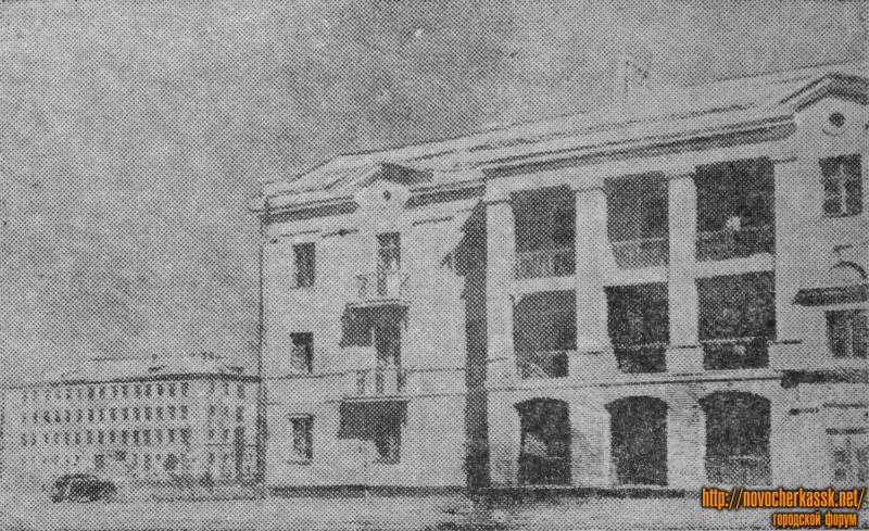 Строительство домов в посёлке Будённого (улица Гвардейская, 2) (1955 год)