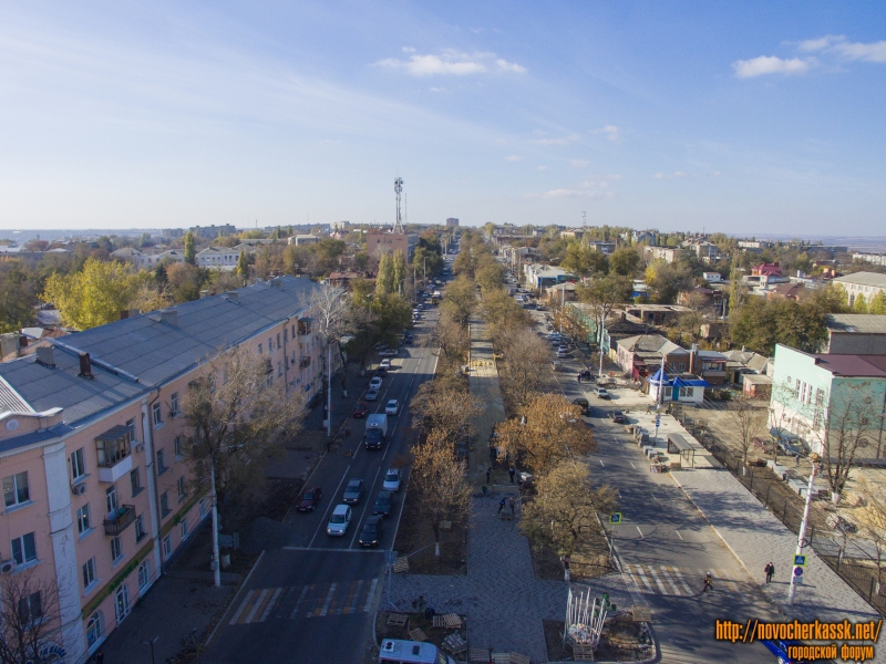 Проспект Баклановский. Вид с Троицкой площади