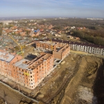 Строительство домов по улице Ященко и переулку Рощинскому