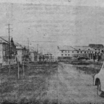 Поселок имени Молотова. Улица Калинина. 1955 год