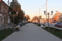Пешеходная зона на Платовском проспекте