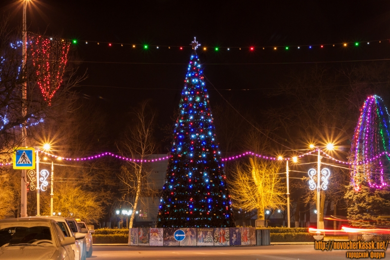 Новогодняя ёлка в Новочеркасске-2015