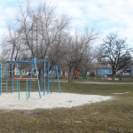Спортивная и детская площадка на площади Кирова