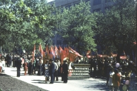 Демонстрация на Платовском проспекте