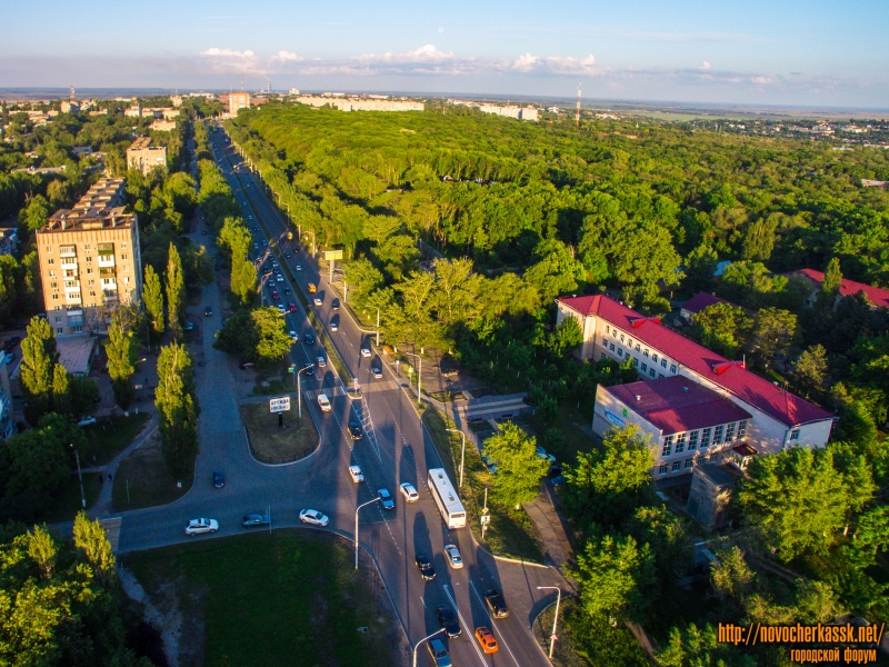 Проспект Баклановский, роща и кадетский корпус