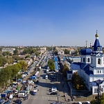 Платовский проспект и Михайловский храм