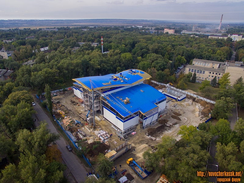 Строительство спортивного комплекса «Газпром» на Соцгороде