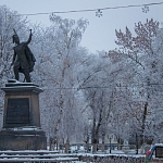 Памятник Платову и сквер перед Атаманским дворцом