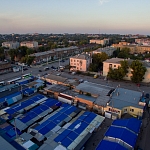 Азовский рынок и улица Богдана Хмельницкого