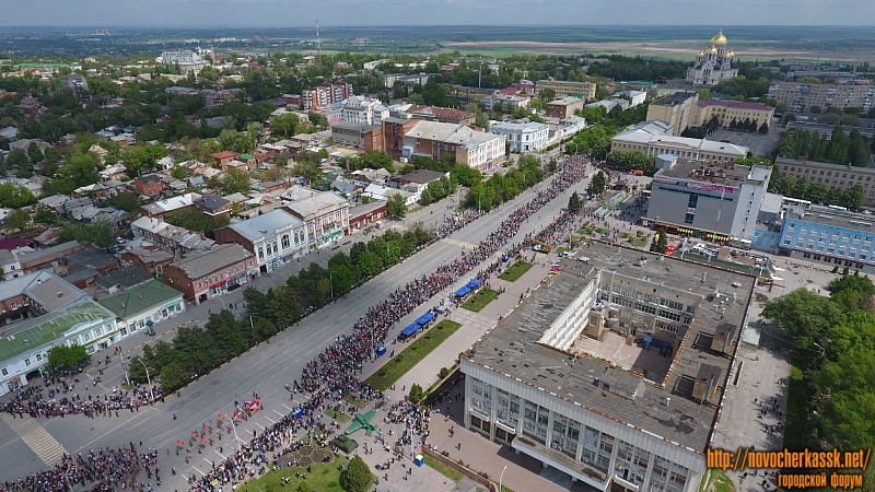 Бессмертный полк в Новочеркасске - 2017
