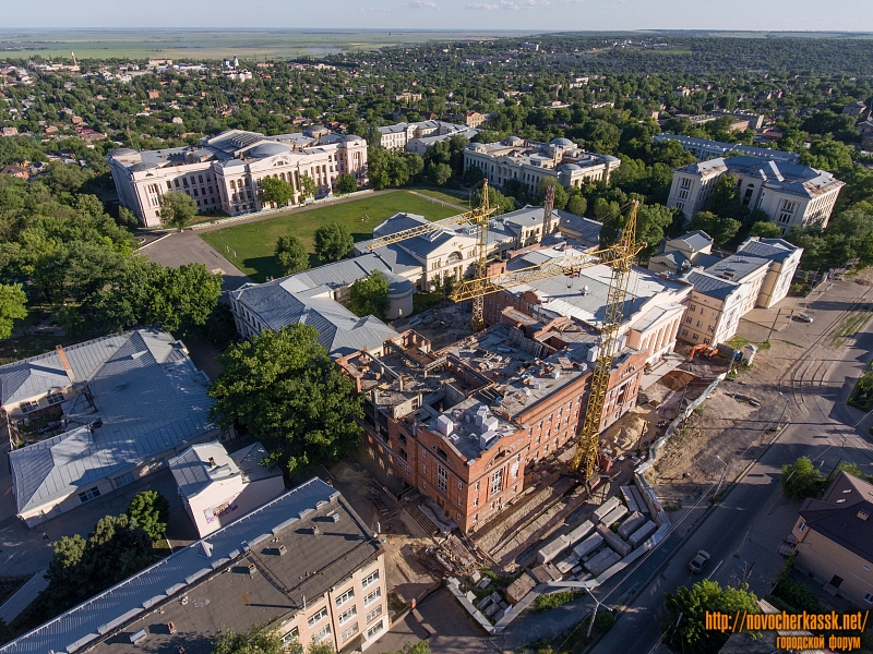 Строительство нового корпуса ЮГРПУ (НПИ)