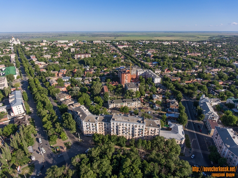 Кварталы между проспектом Ермака и улицей Московской