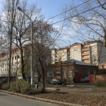 Вид на улицу Дубовского. Дома №12, 14, 18, 18Б