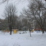 Детская площадка в сквере на площади Чапаева