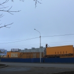 Строительство ТРЦ «Батон», пр. Баклановский