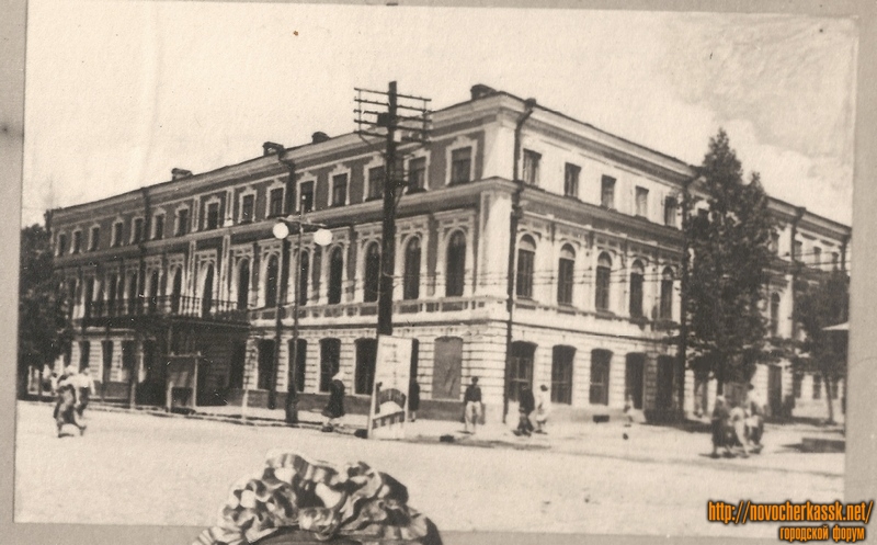 Угол Московской и Комитетской. 1940-е