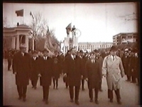 Демонстрация на Платовском проспекте. 1967 год