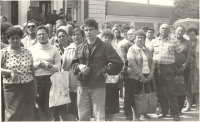Первый митинг в день годовщины расстрела 1962 года. 2 июня 1990 г