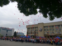 Бессмертный полк. 2018 год. Проспект Платовский