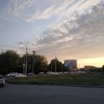 Проспект Баклановский. Вид в сторону въезда в город с переулка Магнитного