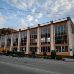 Отремонтированное здание спортивной школы по ул. Атаманской