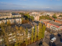 Вид на район улицы Крылова с проспекта Баклановского