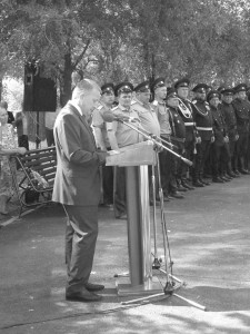 Заместитель губернатора РО С.И. Горбань.